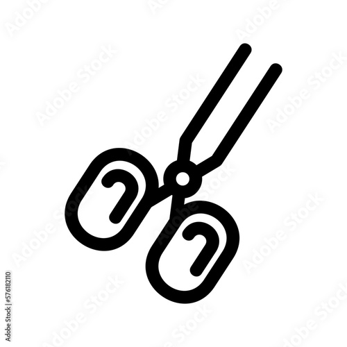 scissor icon or logo isolated sign symbol vector illustration - high quality black style vector icons 