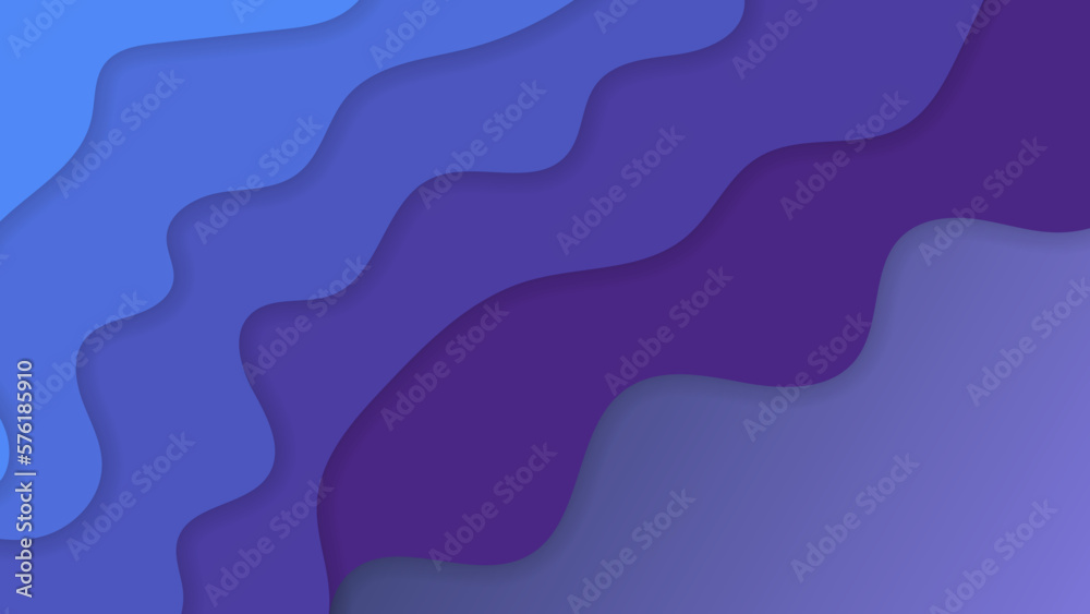 Vibrant Waves Colorful Curve Vector Background