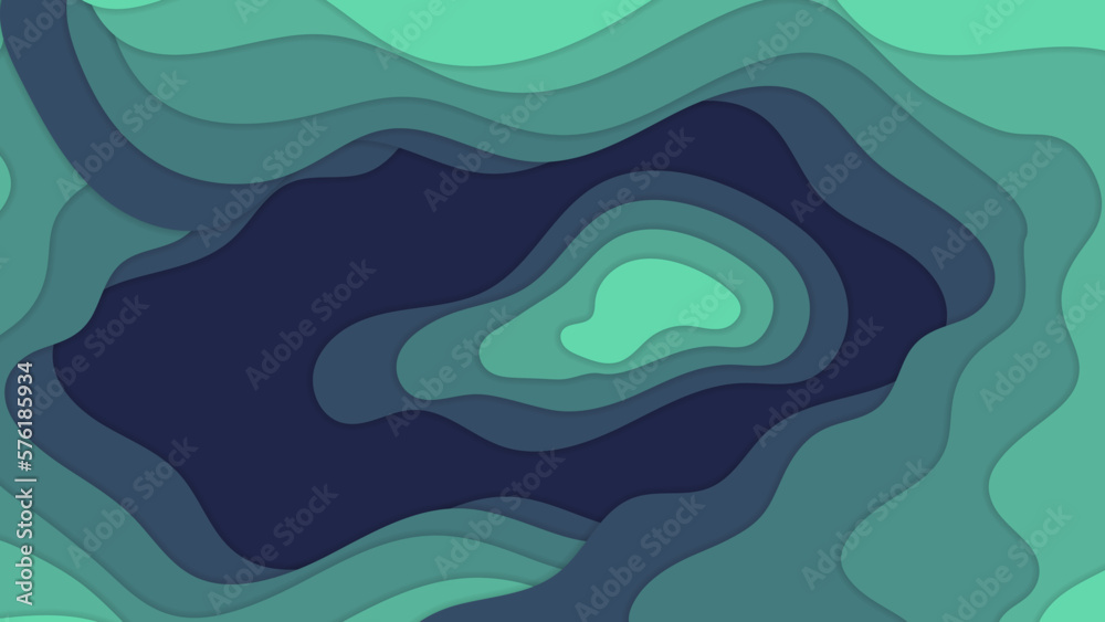 Colorful wave curve vector background. Vibrant Waves Colorful Curve Vector Background