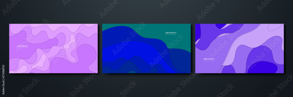 Colorful wave curve vector background. Vibrant waves background. Abstract motion geometric curve vector graphic