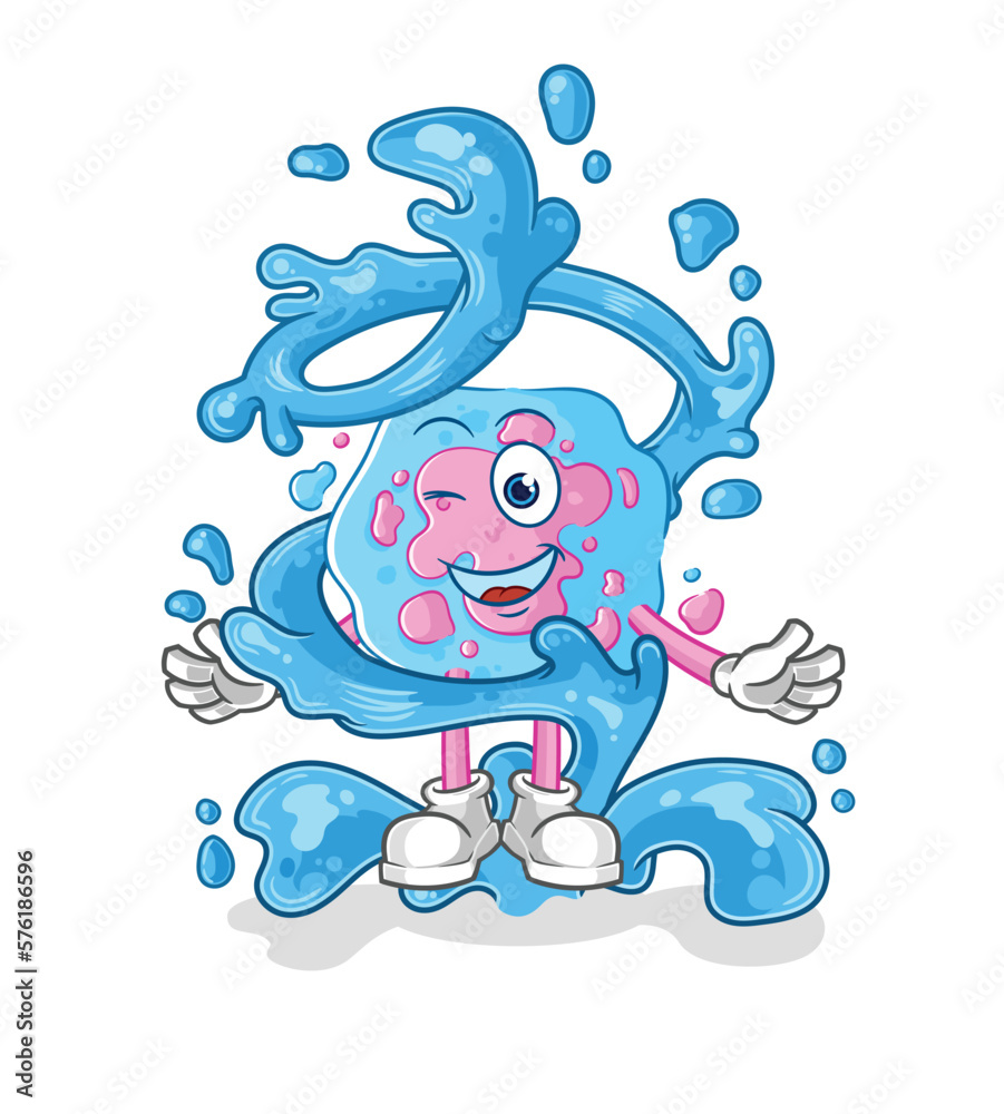 cell Mexican culture and flag. cartoon mascot vector cell Mexican culture and flag. cartoon mascot vector