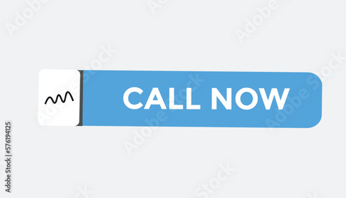 Call new button web banner templates. Vector Illustration
