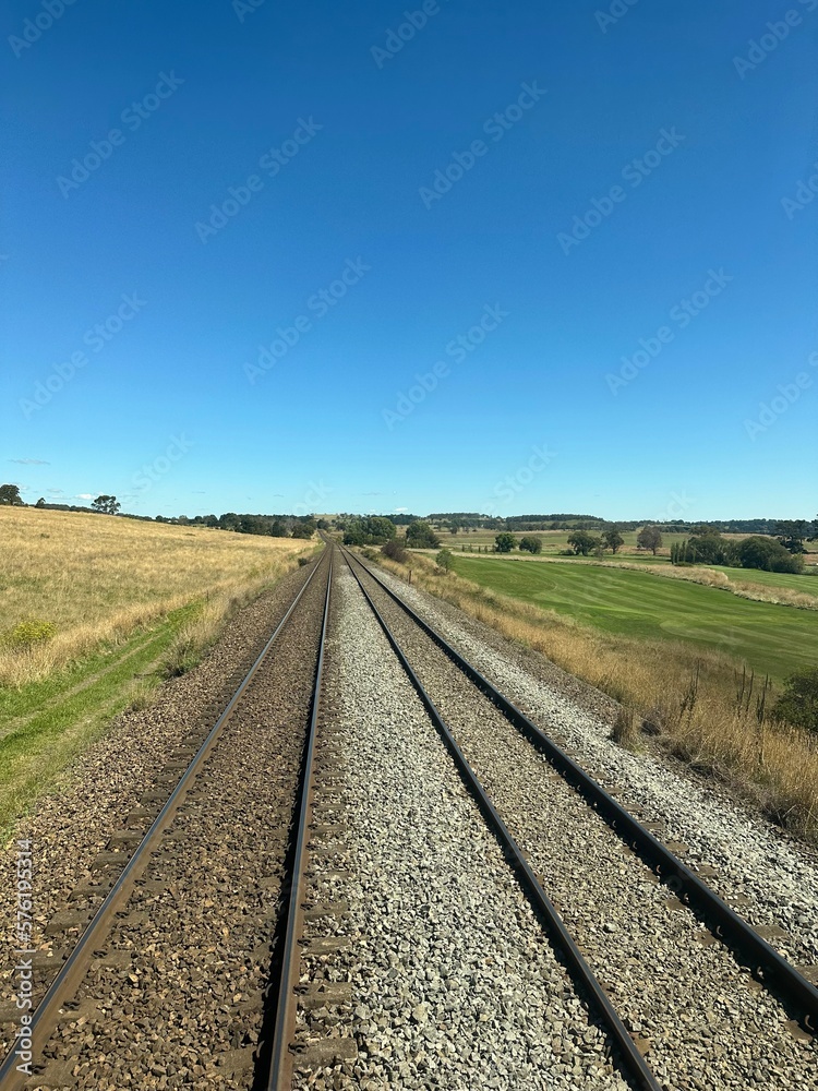 railway in the countryside
