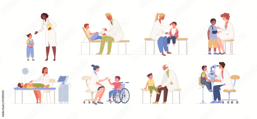 Set of illustrations Set of illustrations