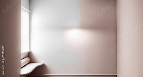 Empty room interior backgro...