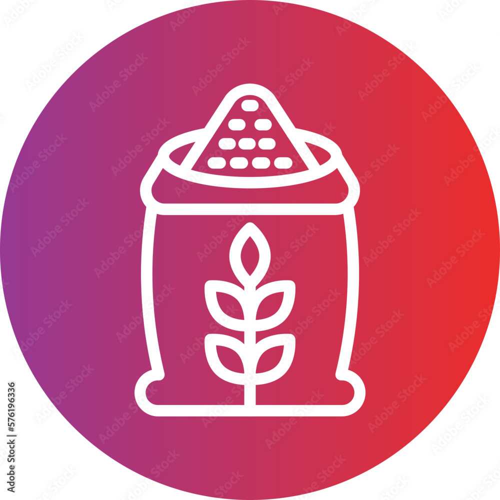Vector Design Flour Icon Style Vector Design Flour Icon Style