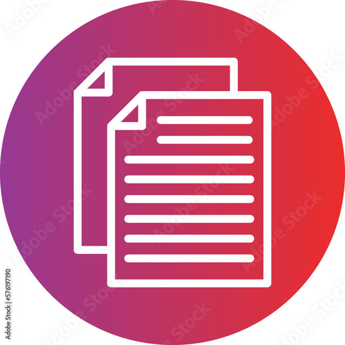 Vector Design Clone Icon Style