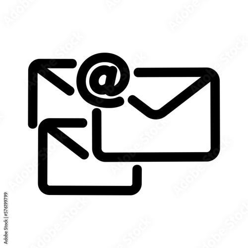 email icon or logo isolated sign symbol vector illustration - high quality black style vector icons
