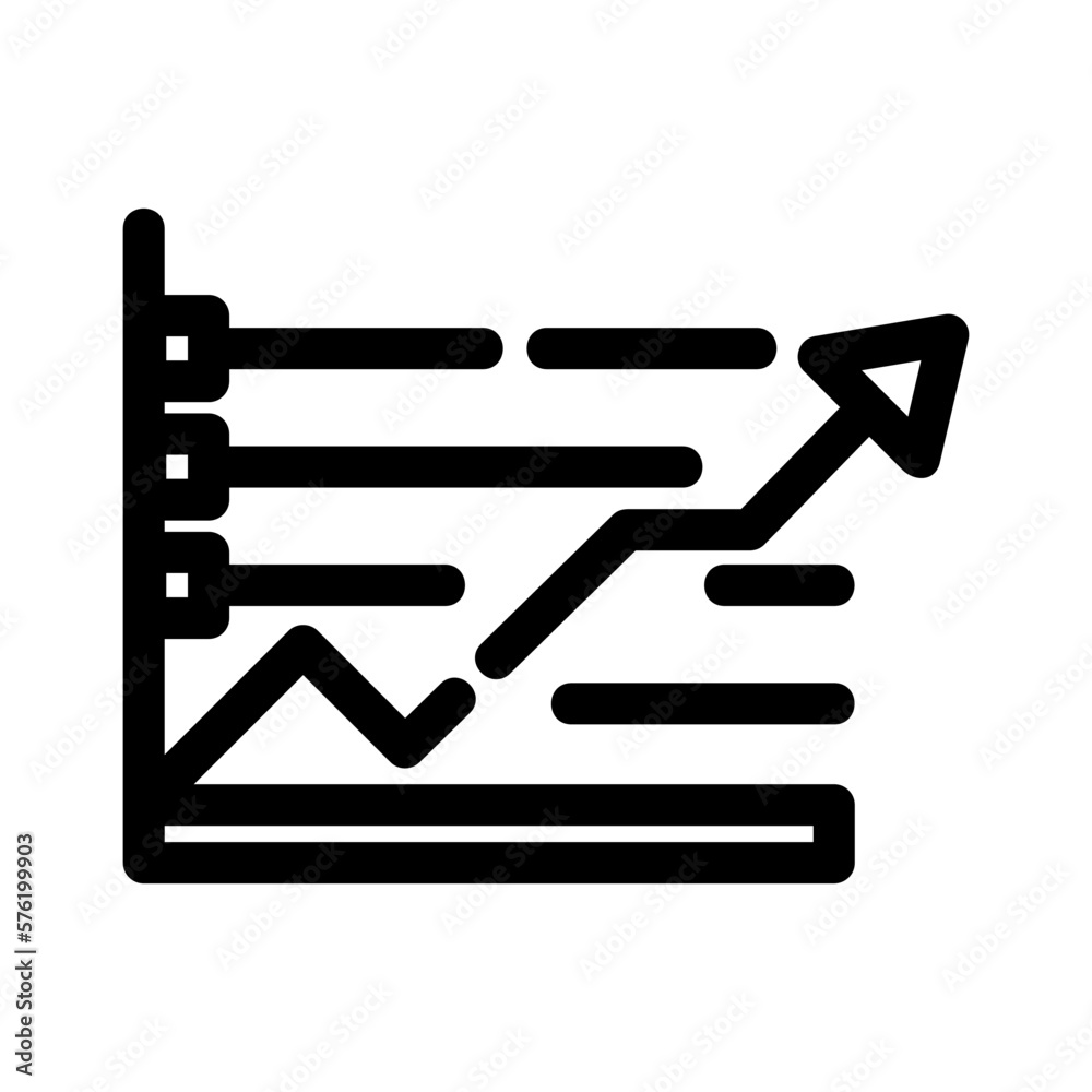 graph icon or logo isolated sign symbol vector illustration - high quality black style vector icons
