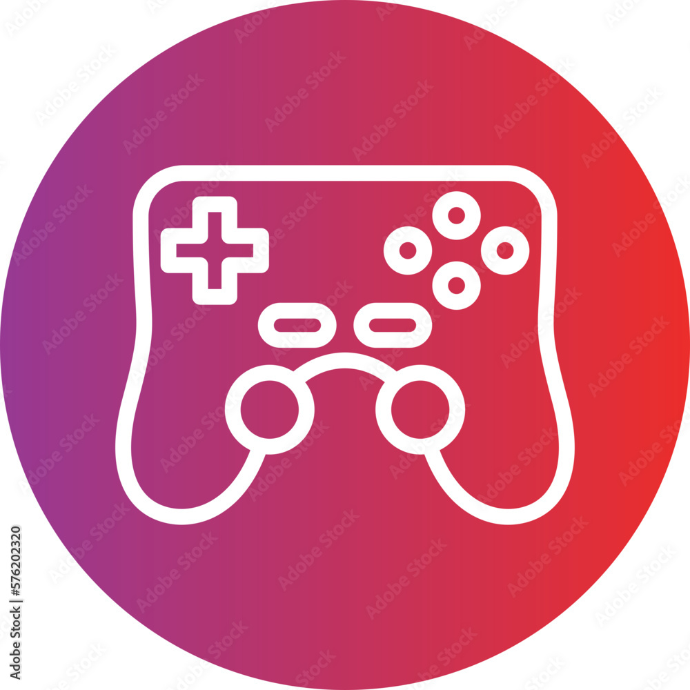 Vector Design Gamepad Icon Style Vector Design Gamepad Icon Style