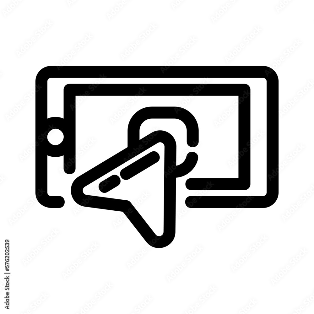 mobile click icon or logo isolated sign symbol vector illustration - high quality black style vector icons
mobile click icon or logo isolated sign symbol vector illustration - high quality black style vector icons