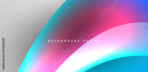 Fluid color liquid 3d elements abstract background