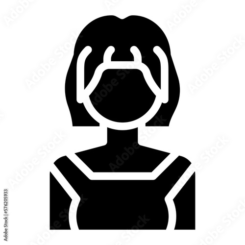 avatar glyph icon