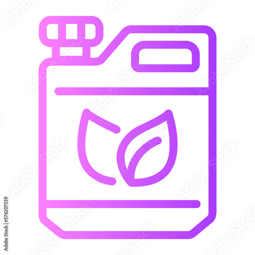 biofuel gradient icon