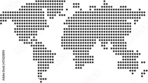 World map icon, global map icon black vector