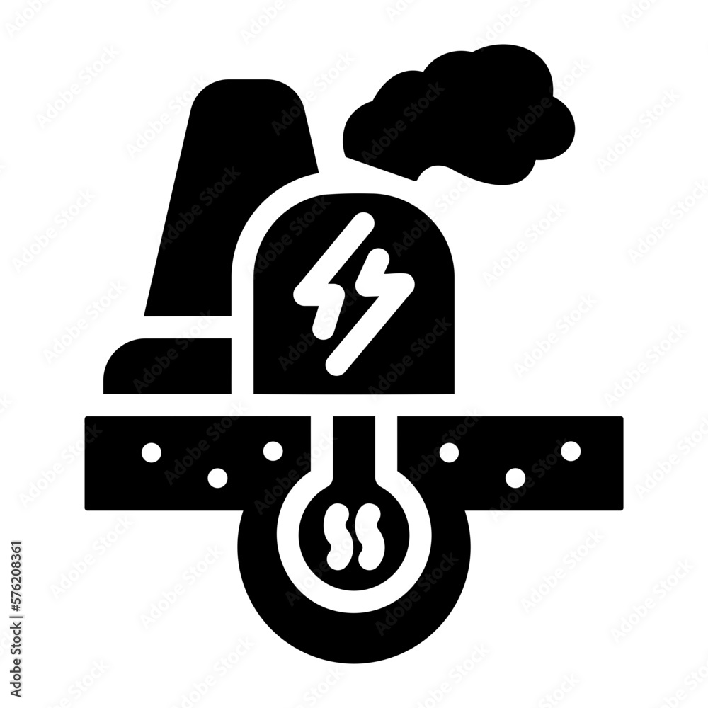 geothermal glyph icon geothermal glyph icon