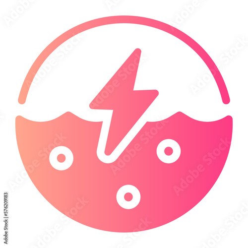 tidal gradient icon