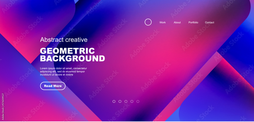Liquid shapes with flowing gradient colors. Geometric circle round triangles. Vector illustration for wallpaper, banner, background, leaflet, catalog, cover, flyer Liquid shapes with flowing gradient colors. Geometric circle round triangles. Vector illustration for wallpaper, banner, background, leaflet, catalog, cover, flyer