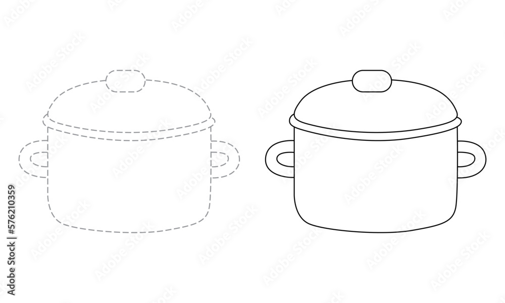 Tracing lines for toddlers. Handwriting practice sheet. Educational ...