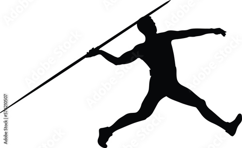 athlete javelin thrower for track and field competition