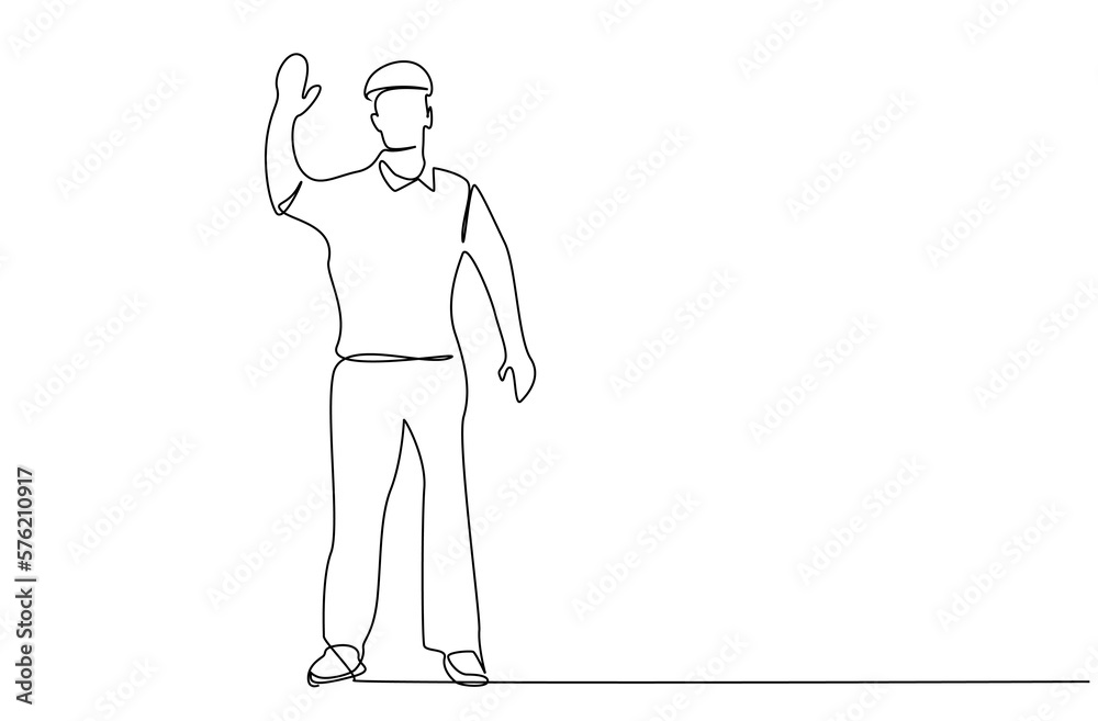 industrial worker male pose safety look full body concept
