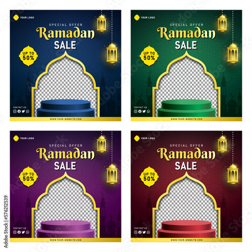 Sale Banner Template for Social Media Instagram Facebook Post