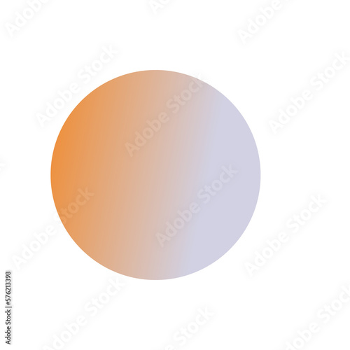 Circle Gradient Dual Tones 