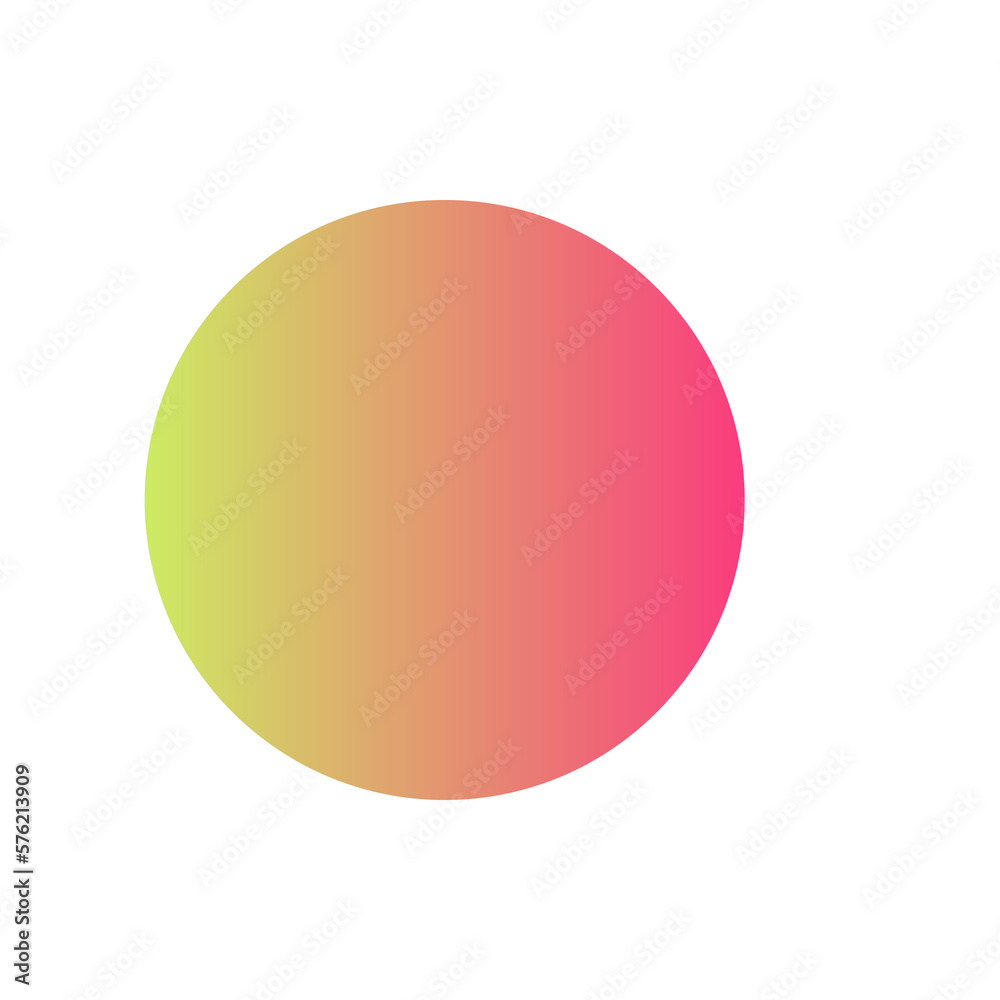 Circle Gradient Dual Tones 