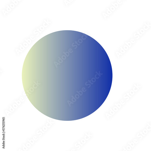 Circle Gradient Dual Tones 