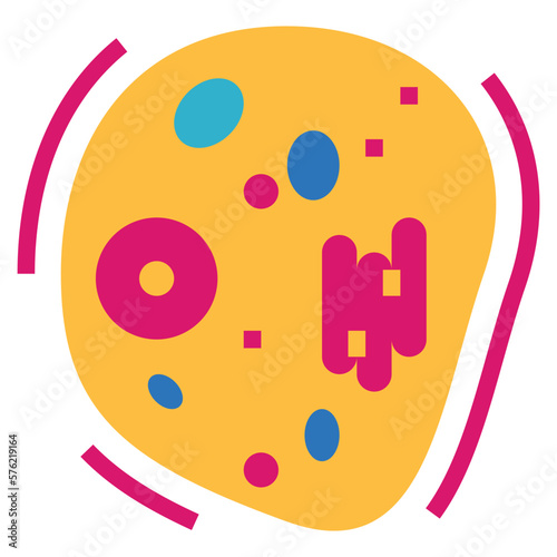 cell flat icon style