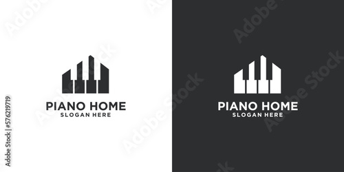 learn piano logo template where learn to play piano home learn piano