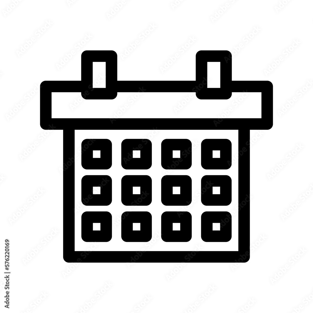 calendar icon or logo isolated sign symbol vector illustration - high quality black style vector icons
calendar icon or logo isolated sign symbol vector illustration - high quality black style vector icons