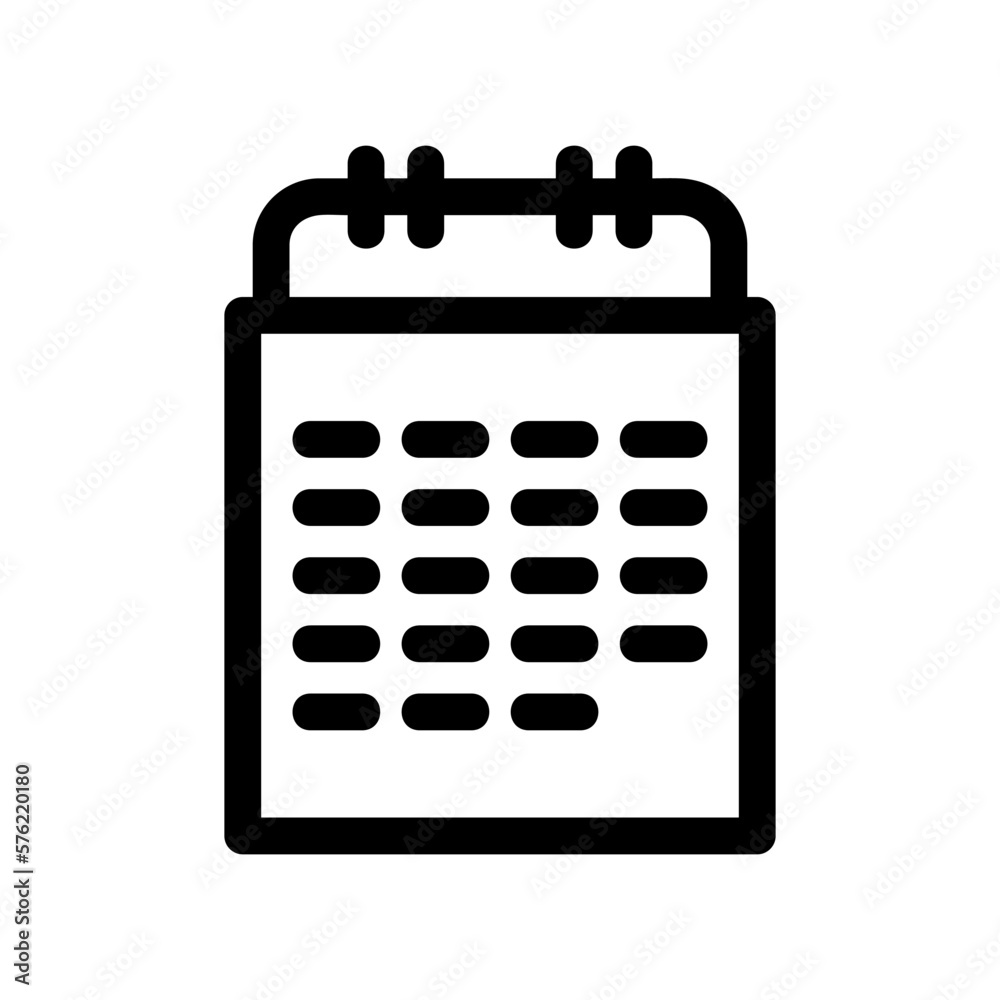 calendar icon or logo isolated sign symbol vector illustration - high quality black style vector icons
calendar icon or logo isolated sign symbol vector illustration - high quality black style vector icons