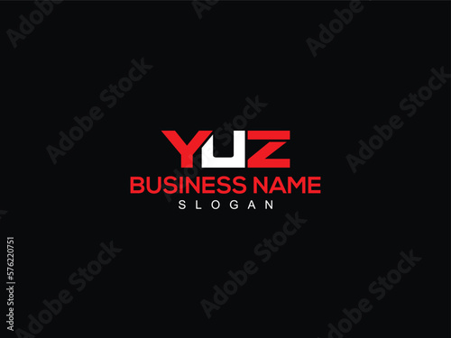 Awesome YUZ y u z Monogram Logo Letter Vector photo