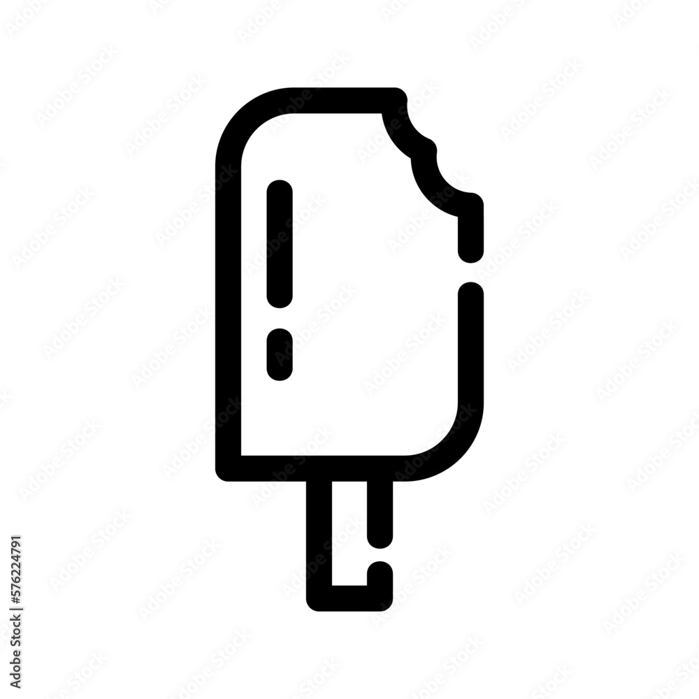 ice cream icon or logo isolated sign symbol vector illustration - high quality black style vector icons
