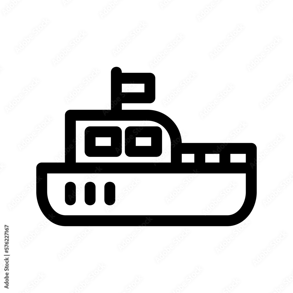ship icon or logo isolated sign symbol vector illustration - high quality black style vector icons
