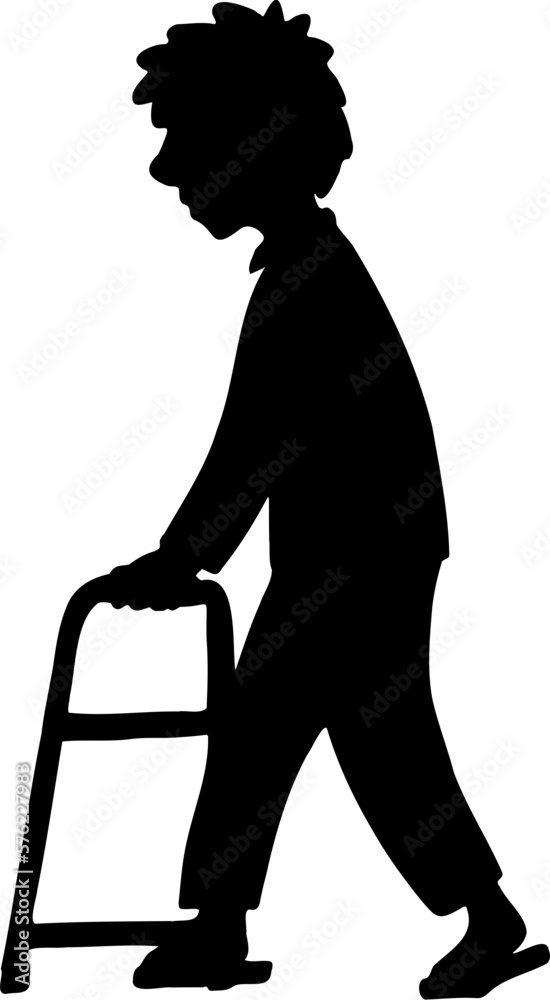 elderly illustration. elderly illustration.