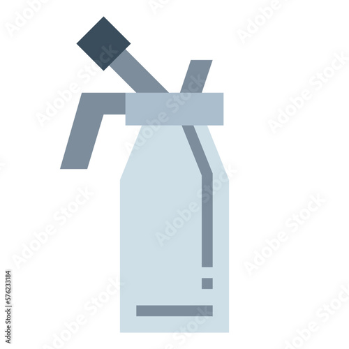 whipped cream flat icon style