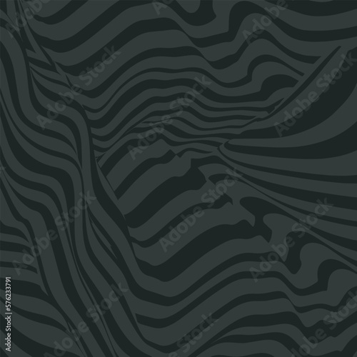 Black 3d line distortion il...