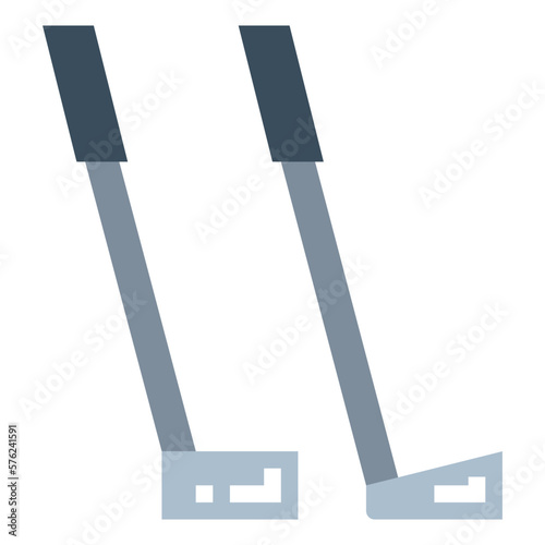 iron flat icon style