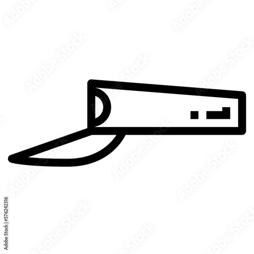 visor line icon style