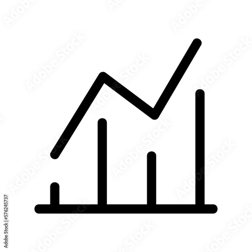 graph icon or logo isolated sign symbol vector illustration - high quality black style vector icons 