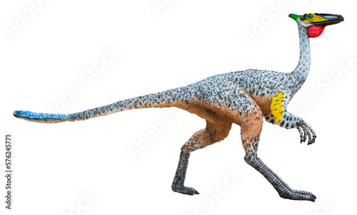 Pelecanimimus is a carnivore genus of basal  primitive  ornithomimosaurian dinosaur from the Early Cretaceous  Pelecanimimus with transparent background