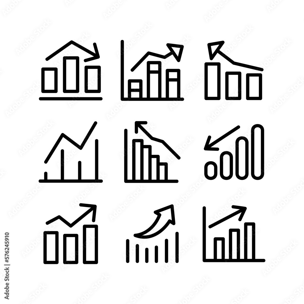 graph icon or logo isolated sign symbol vector illustration - high quality black style vector icons
