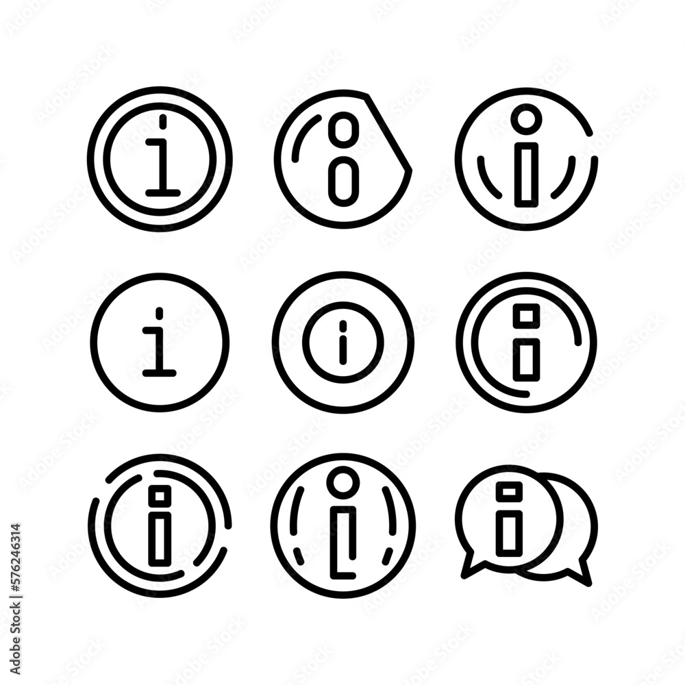 info icon or logo isolated sign symbol vector illustration - high quality black style vector icons
