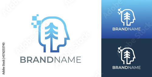 technology logo design, software logo design, media logo design