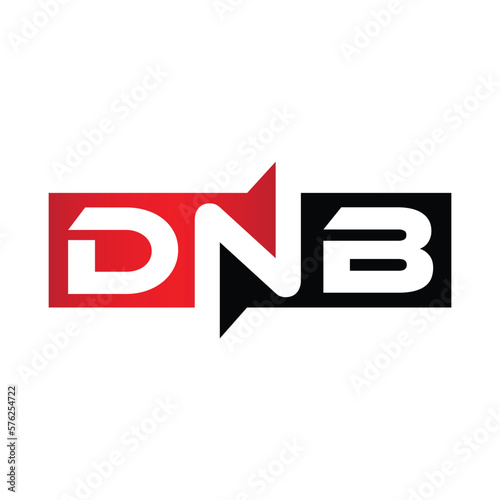Wallpaper Mural DNB Monogram Initial Letters Logo Design Torontodigital.ca
