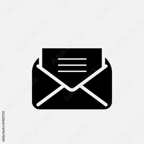 Mail Icon. Correspondence  Symbol - Vector.       photo