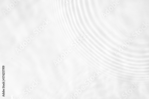 Abstract white transparent water shadow surface texture natural ripple background