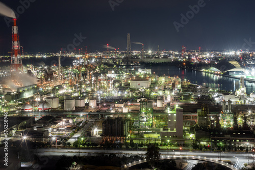 美しい工場夜景 三重県